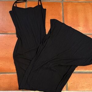 SKIMS Classic Black long dress